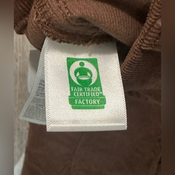 NWT J.Crew Corduroy Wide Leg Pants Women's 27 Camel Brown High Rise Soft Stretch - Picture 6 of 6